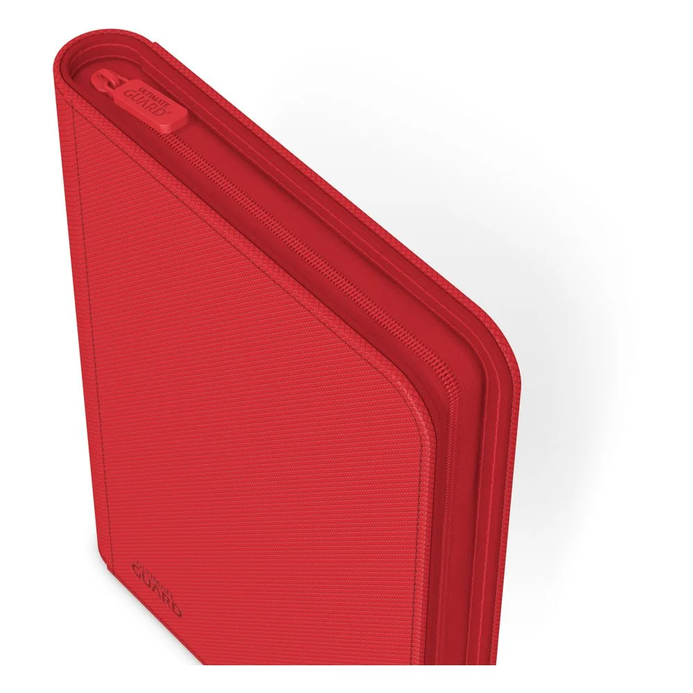 Ultimate Guard Zipfolio (160 double-sleeved cards) 8-Pocket 70 x 97 mm Xenoskin - Red